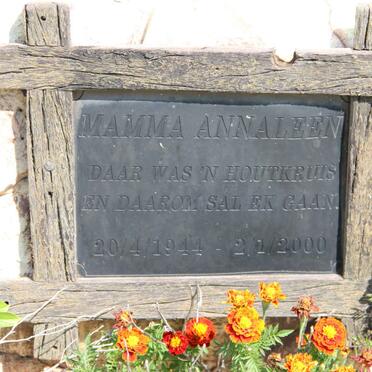 ? Annaleen 1944-2000