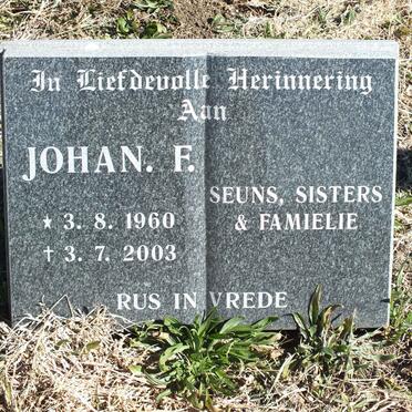 ? Johan F. 1960-2003