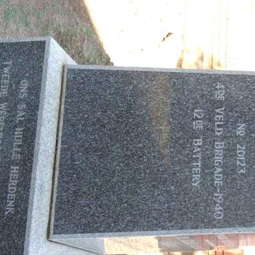 VILJOEN Roelof Nikolaas -1940