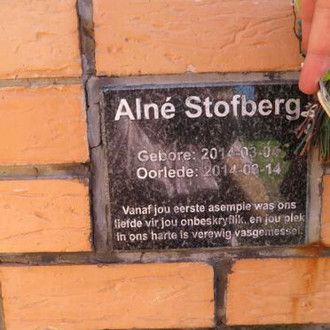 STOFBERG Alné 2014-2014