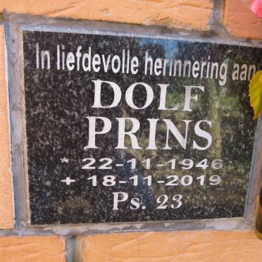PRINS Dolf 1946-2019