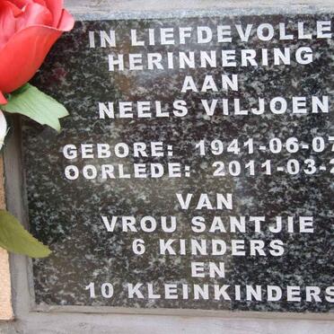 VILJOEN Neels 1941-2011