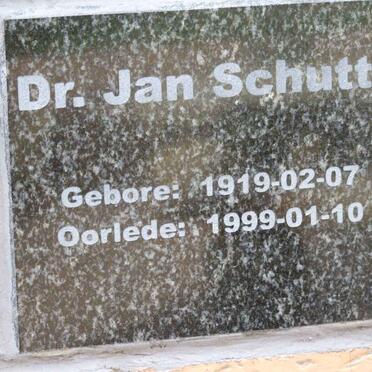 SCHUTTE Jan 1919-1999