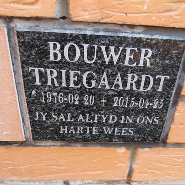 TRIEGAARDT Bouwer 1976-2015