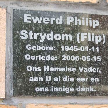 STRYDOM Ewerd Philip 1945-2006