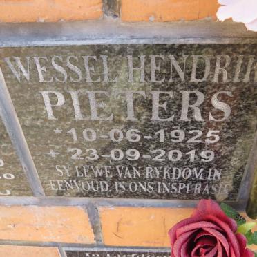PIETERS Wessel Hendrik 1925-2019