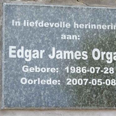 ORGAN Edgar James 1986-2007
