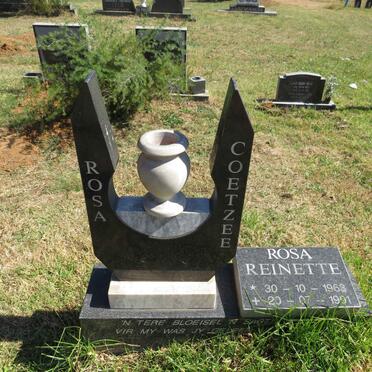 COETZEE Rosa Reinette 1963-1991