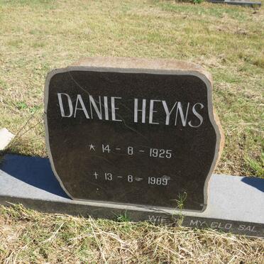 HEYNS Danie 1925-1989