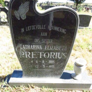 PRETORIUS Catharina Elizabeth 1905-1995