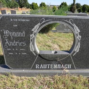 RAUTENBACH Wynand Andries 1920-1986