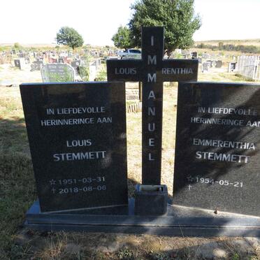 STEMMETT Louis 1951-2018 &amp; Emmerenthia 1954-
