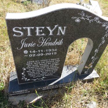 STEYN Jurie Hendrik 1934-2015