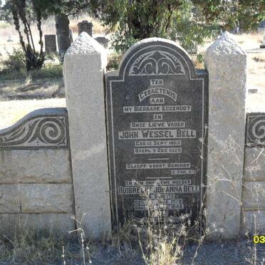 BELL John Wessel 1865-1925 &amp; Huibrecht Johanna SCHUTTE 1870-1949