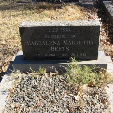 BEETS Magdalena Magretha 1863-1958