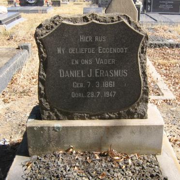 ERASMUS Daniel J. 1861-1947