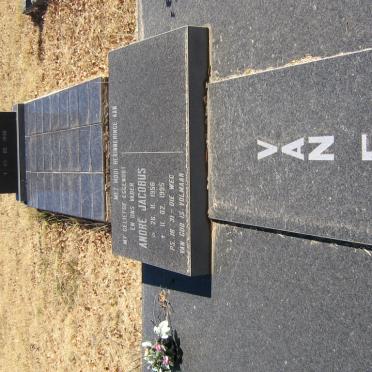 EEDEN Andre Jacobus, van 1956-1995