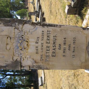 ERASMUS Pieter Ernst 1854-1935 