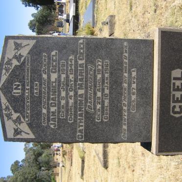 GEEL Jan Daniel 1881-1944 &amp; Catharina Maria BARKHUIZEN 1877-1961