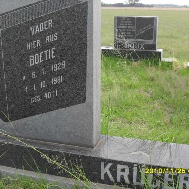 KRUGER Boetie 1929-1981