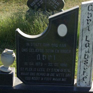 LAUBSCHER Abri 1973-1998
