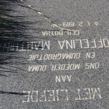 LEONARD Nicolaas Jacobus 1915-1995 &amp; Stoffelina Marthina BOTHA 1919- 