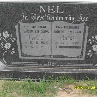 NEL Gielie 1920-1996 &amp; Babs 1927-