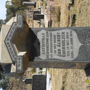 OBERHOLZER Jan Albert 1854-1942