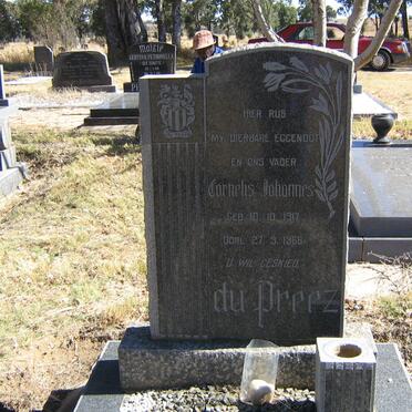 PREEZ Cornelis Johannes, du 1917-1966