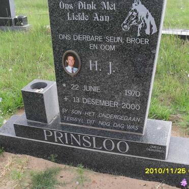 PRINSLOO H.J. 1970-2000