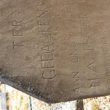 PRETORIUS M.A. nee BECKER ??-??