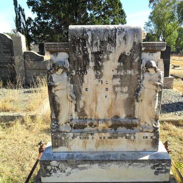 PIETERSE Jacobus Johannes 1896-1929