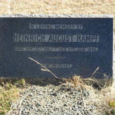 RAMPF Heinrich August 1867-1942