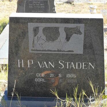 STADEN H.P., van 1905-1994