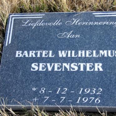 SEVENSTER Bartel Wilhelmus 1932-1976