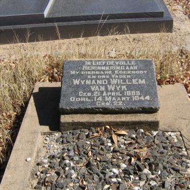 WYK Wynand Willem, van 1888-1944