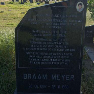 MEYER Braam 1967-1999