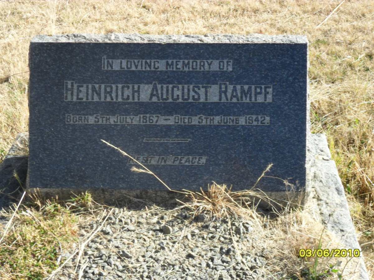 RAMPF Heinrich August 1867-1942