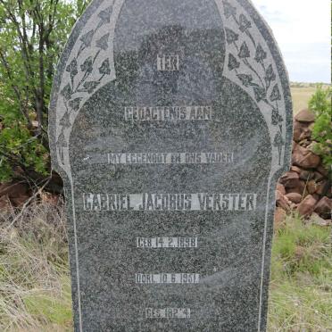 VERSTER Gabriel Jacobus 1898-1951