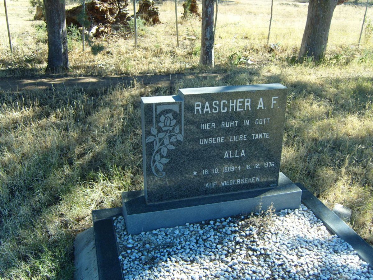 RASCHER A.F. 1889-1976