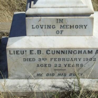 CUNNINGHAM E.B. -1902