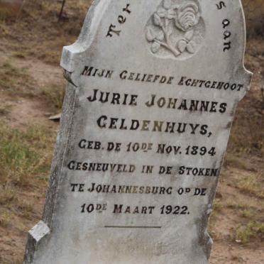 GELDENHUYS Jurie Johannes 1894-1922