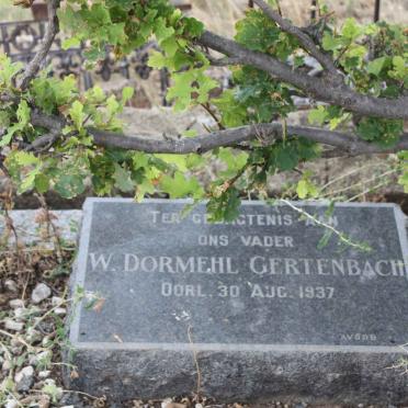 GERTENBACH W. Dormehl -1937
