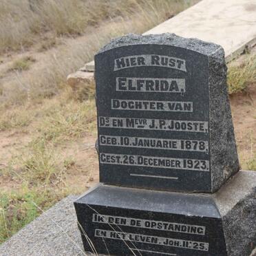 JOOSTE Elfrida 1878-1923