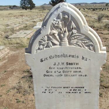 SMITH J.J.W. nee VAN HEYSTEEN 1846-1902