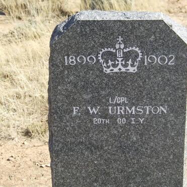 URMSTON F.W.