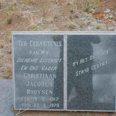 BOOYSEN Christiaan Jacobus 1917-1970