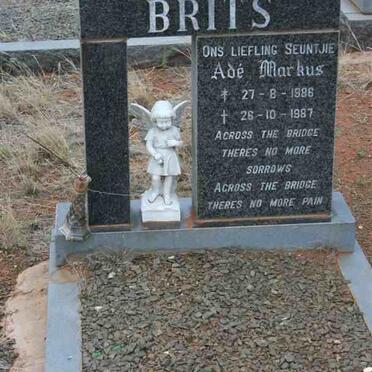 BRITS Adé Markus 1986-1987