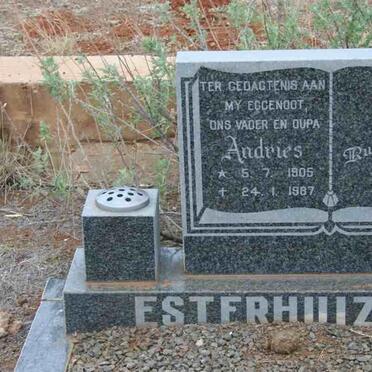 ESTERHUIZEN Andries 1905-1987