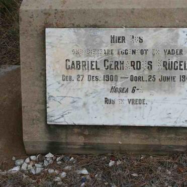 KRUGEL Gabriel Gerharuds 1900-1941